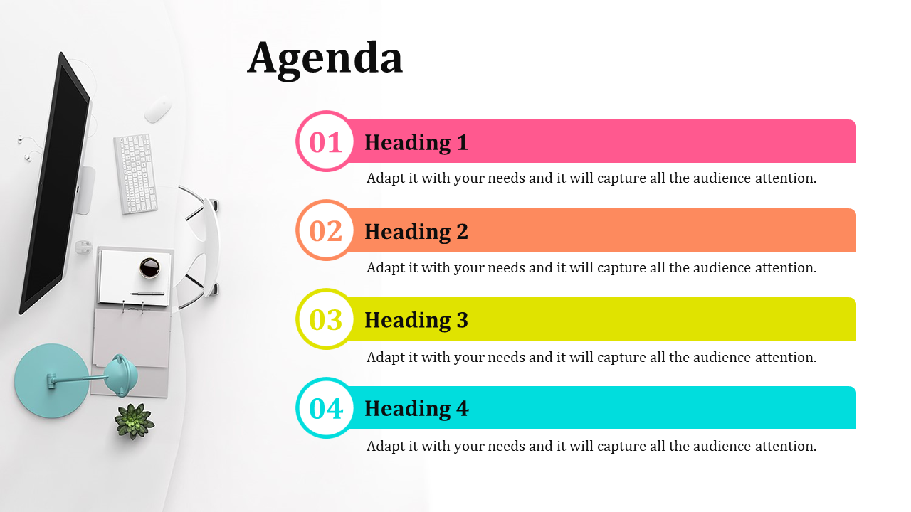 Powerpoint Agenda Slide Template SlideEgg